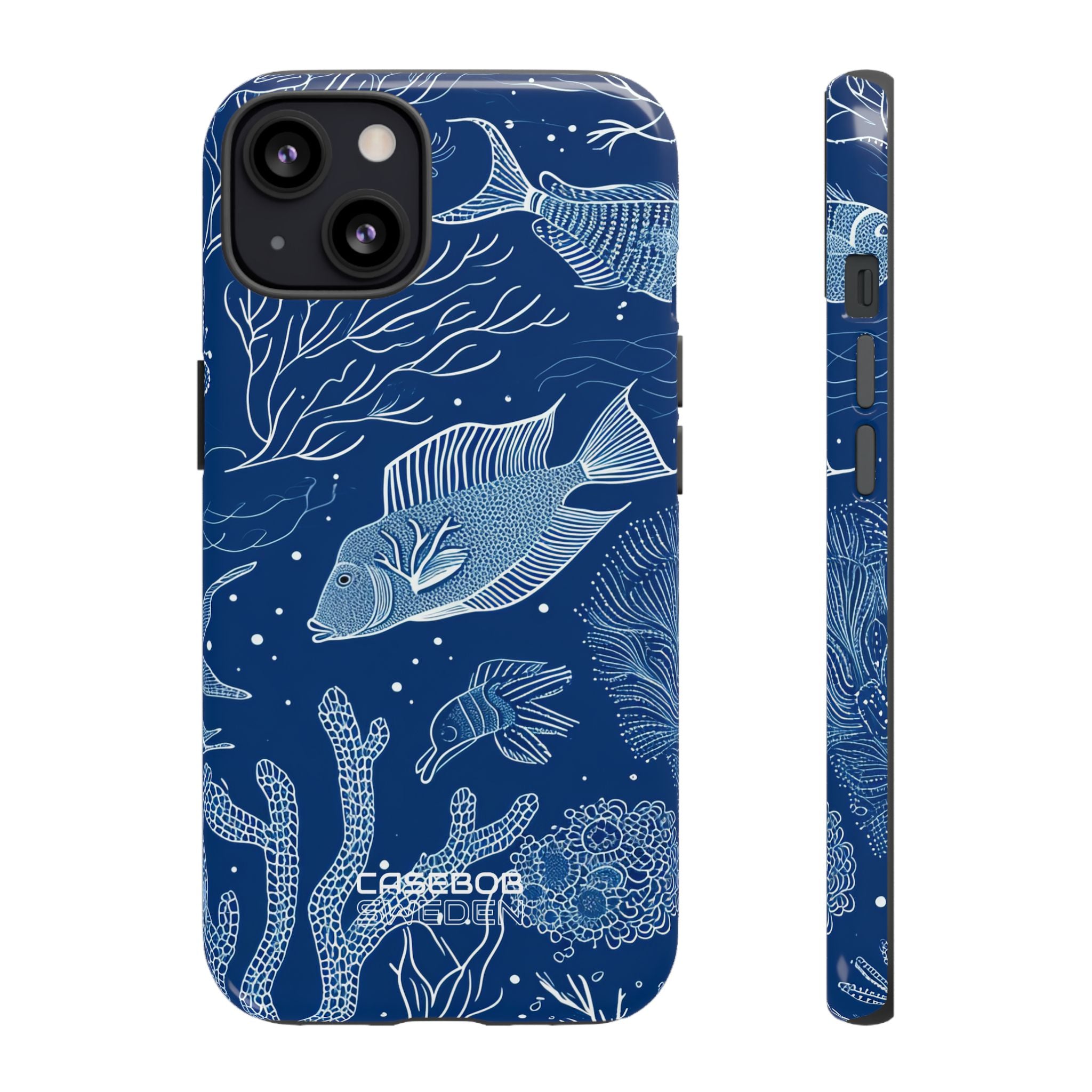 Blue Coral Garden iPhone 13 - Tough