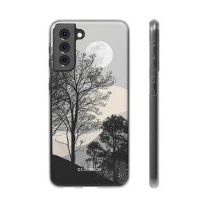 Moonlit Elegance | Flexible Phone Case for Samsung Galaxy