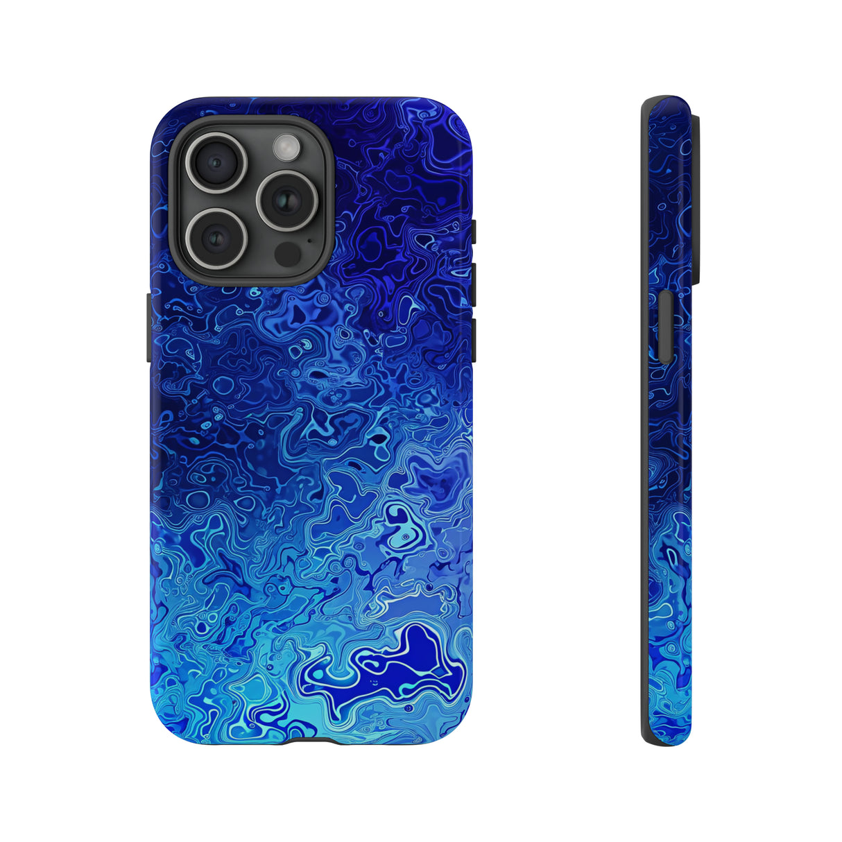 AI Fusion: Metallic Gradient - Protective Phone Case