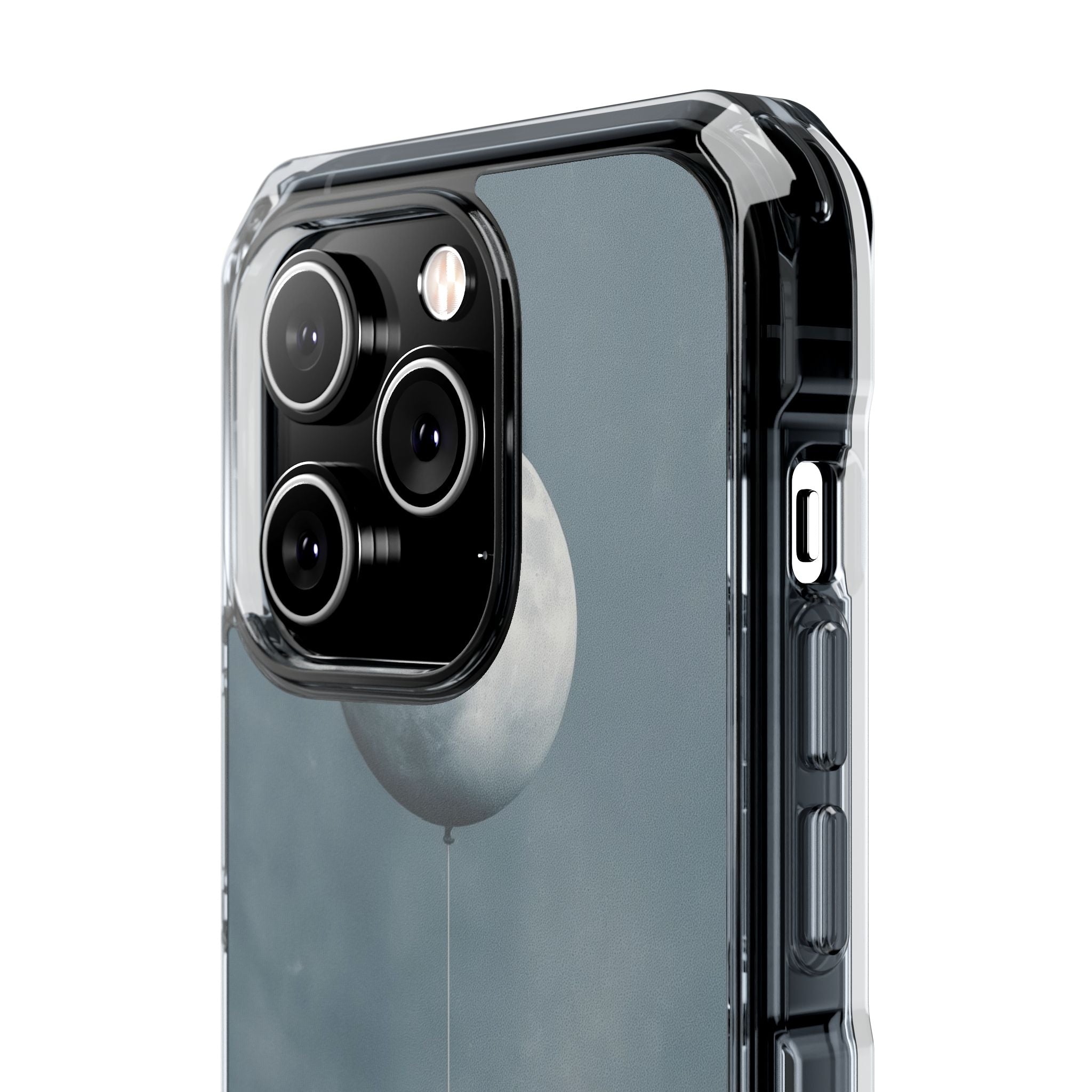 Moon Cradled Softly iPhone Case - Impact