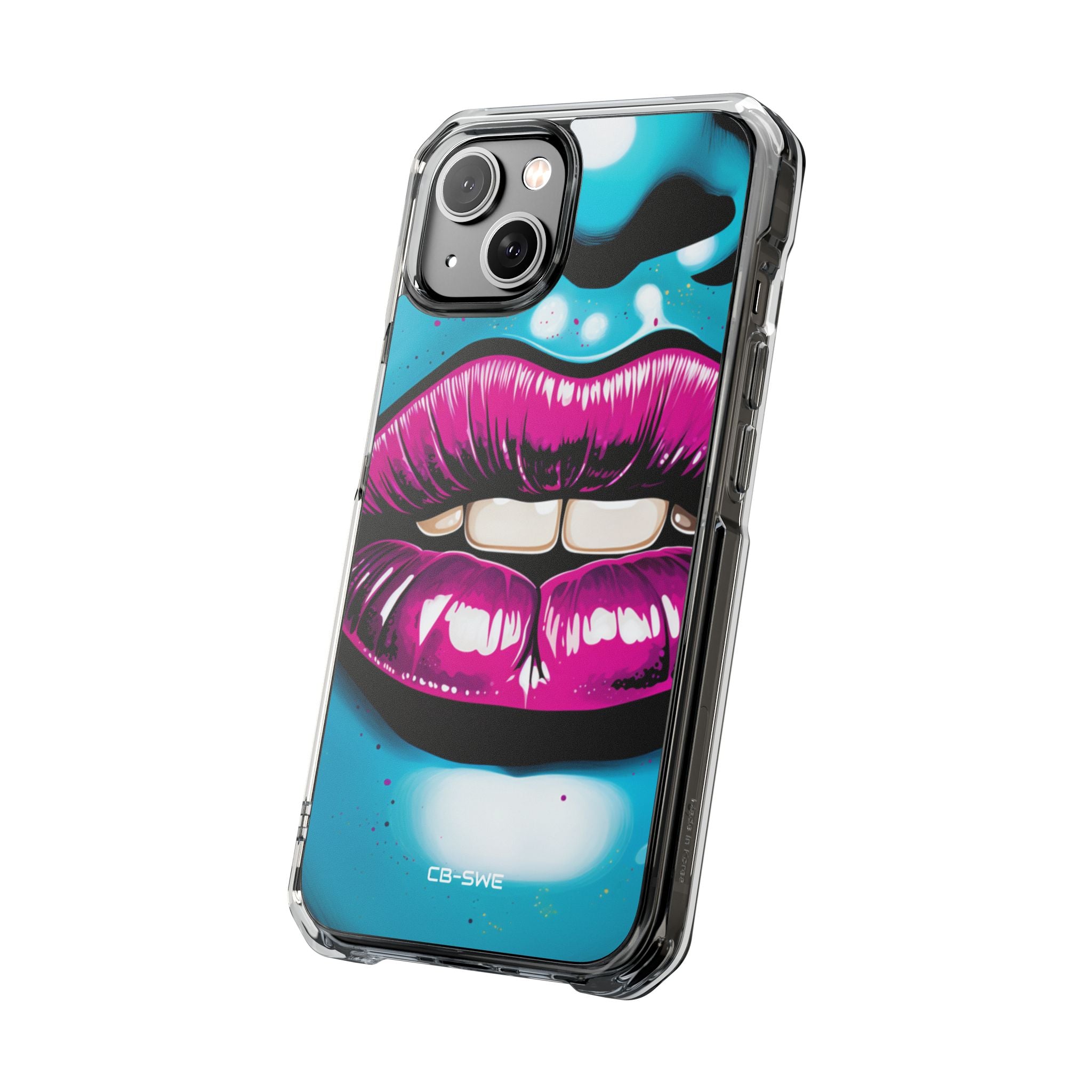 Vivid Lips Contrast iPhone Case - Impact