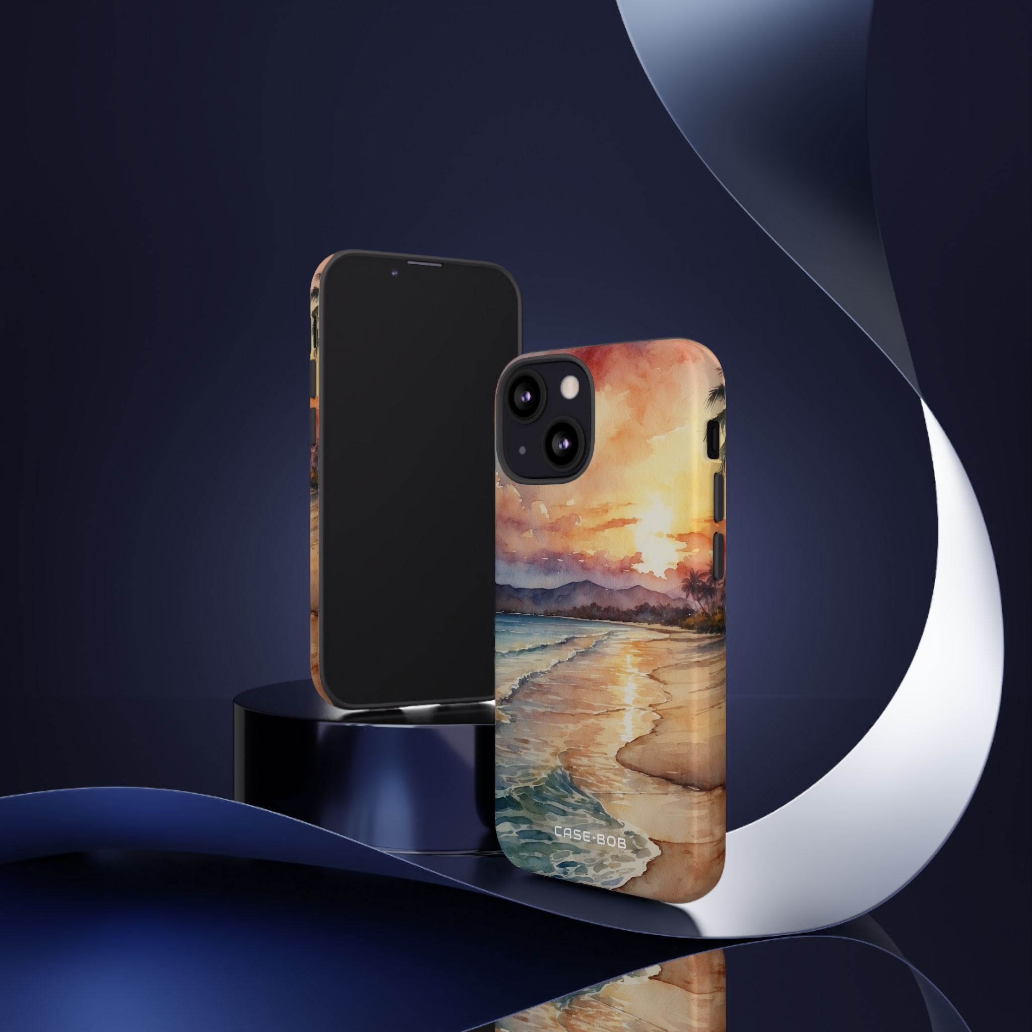 Sunset Reflection iPhone 13 Mini Case - Tough