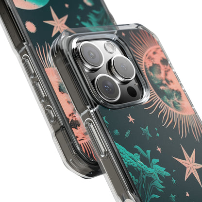 Celestial Botanical Night iPhone Case - Impact
