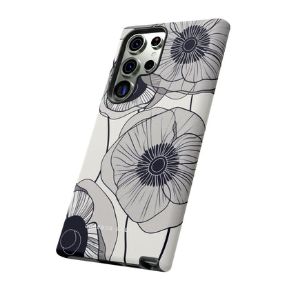 Modern Minimalist Flowers Samsung S23 - Tough Phone Case