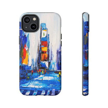 Oil Painting - City View of New York - Protective Phone Case