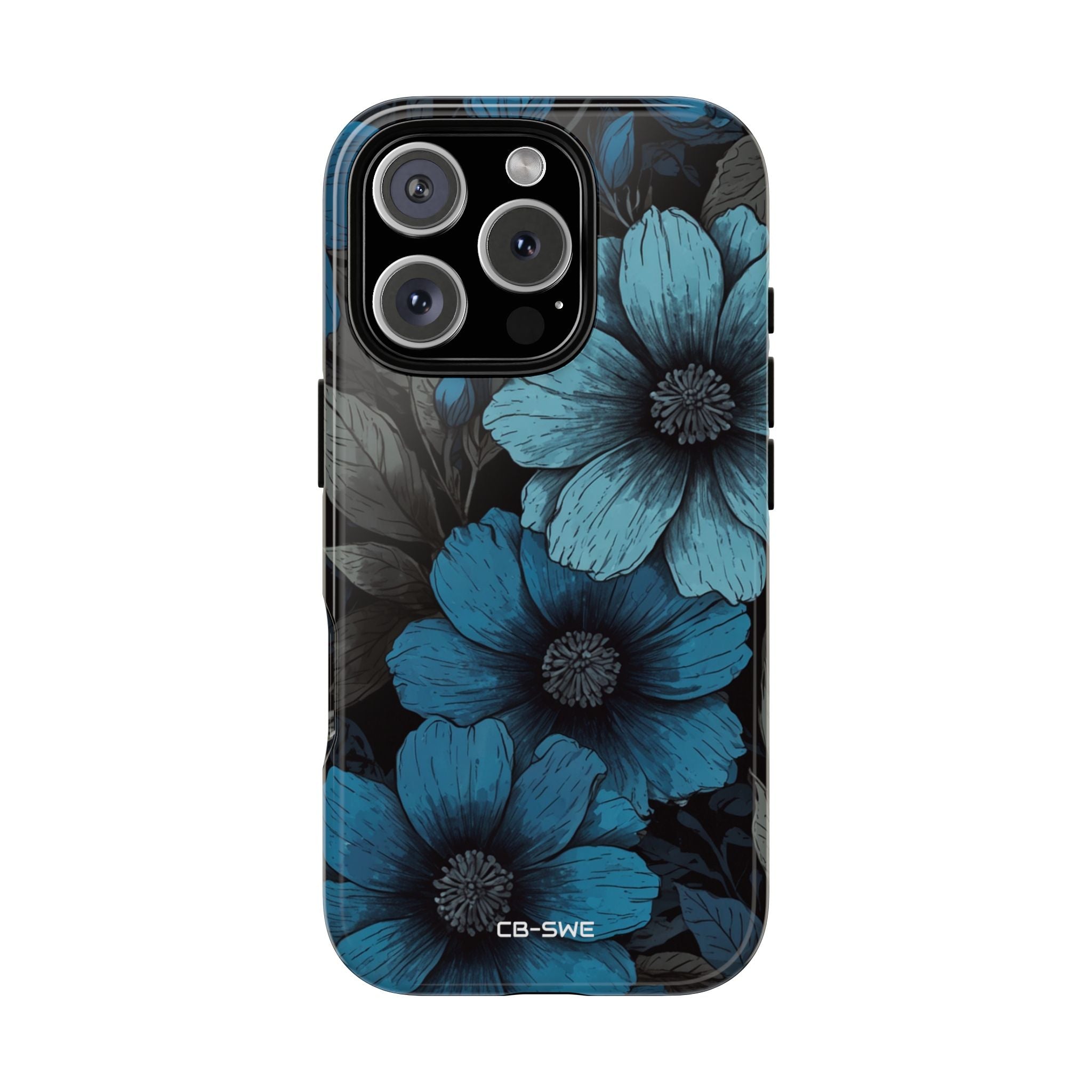 Flower Embrace Depth - iPhone Case