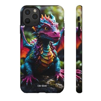Friendly Dragon Smiles - iPhone Case