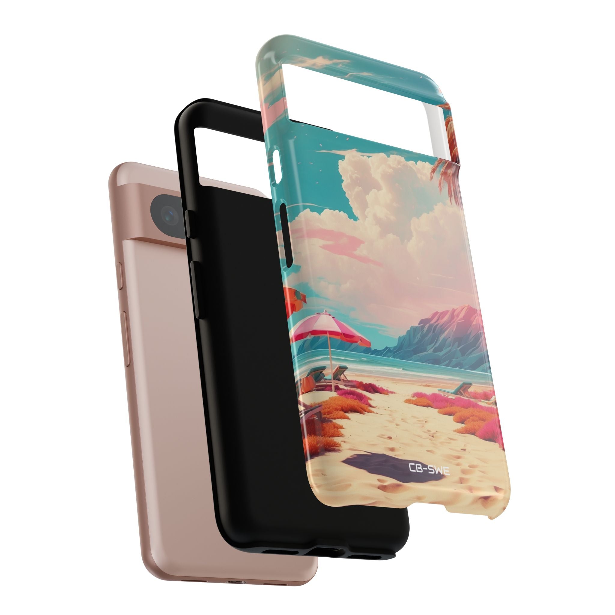Vibrant Umbrellas Stand - Google Pixel Case