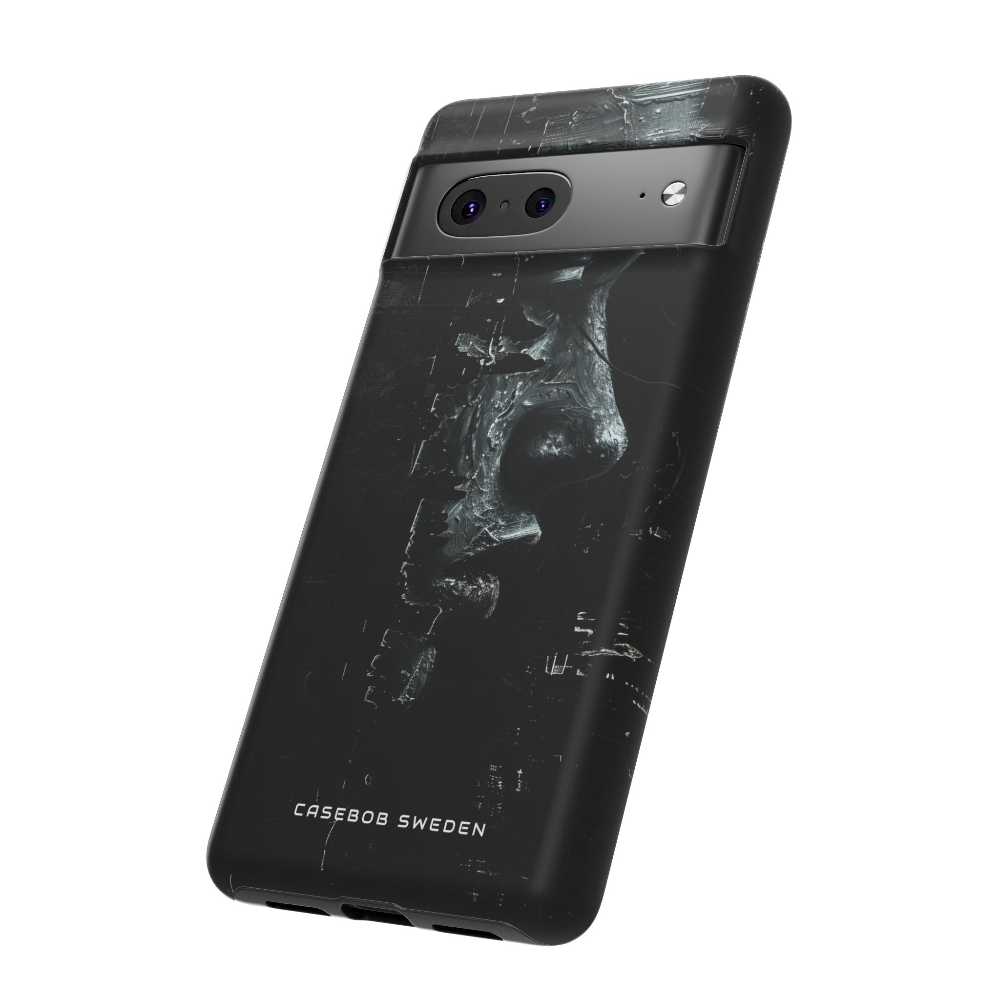 Monochrome Bloom Google Pixel 7 - Tough Phone Case