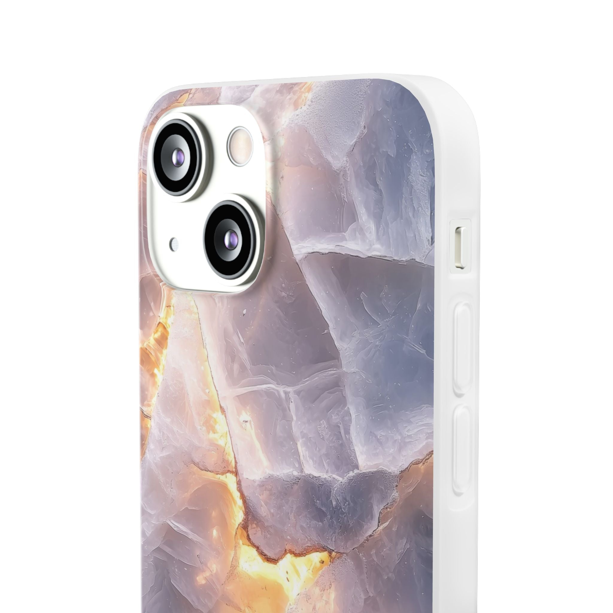 Crystal Veins iPhone 13 mini Case - Soft