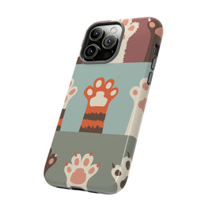 Vintage Cat Paw - Protective Phone Case