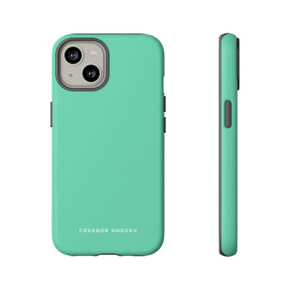 Medium Aquamarine iPhone 14 - Tough Phone Case