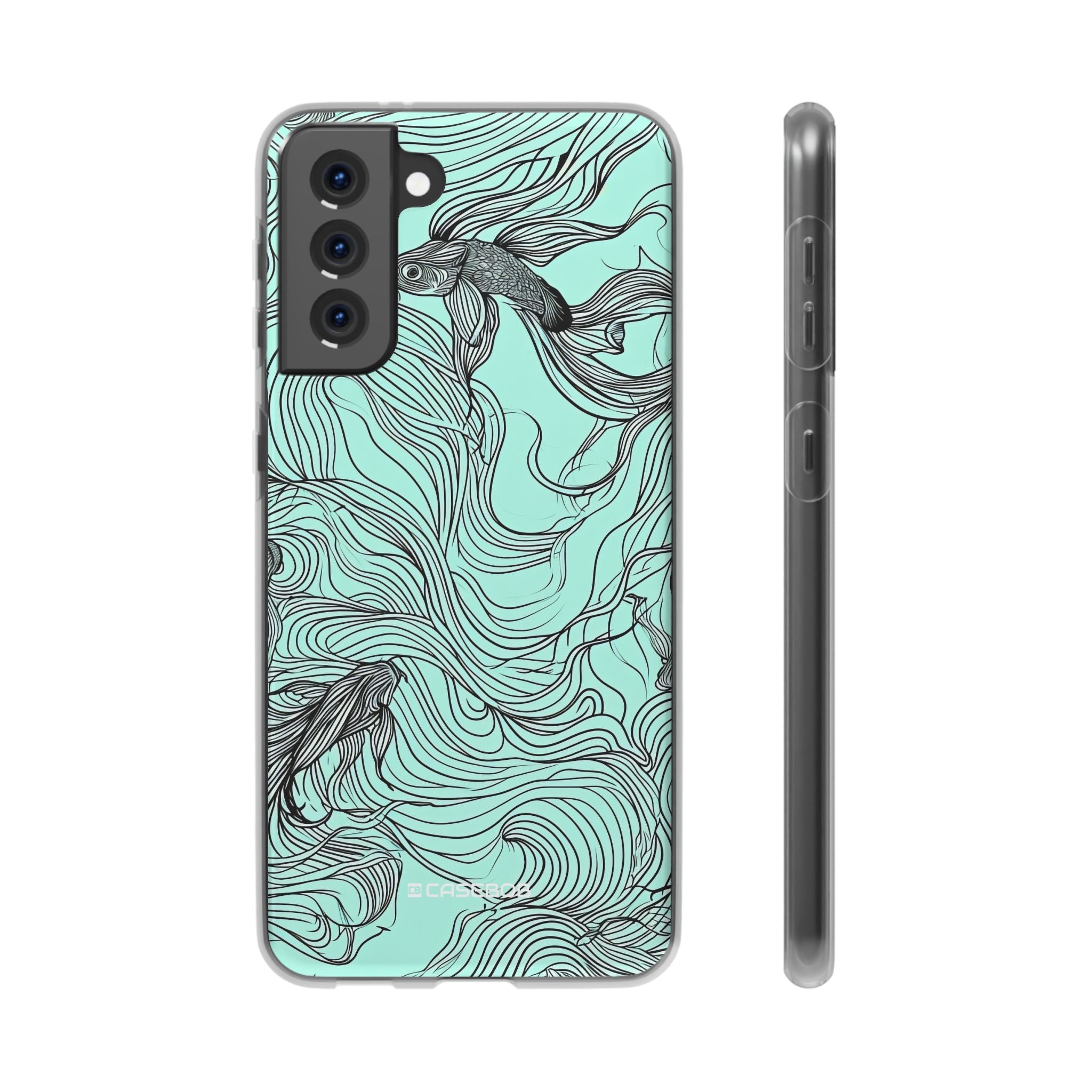 Aqua Serenity | Flexible Phone Case for Samsung Galaxy