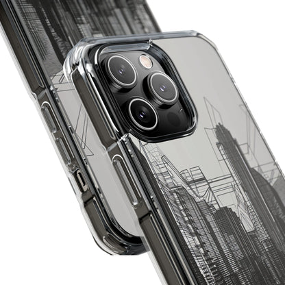 Urban Line Maze iPhone 14 - Impact Clear+