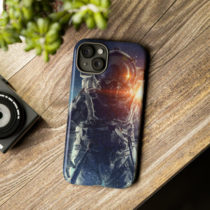 Astronaut in space - Protective Phone Case