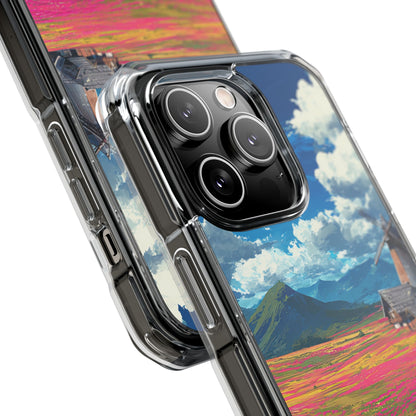 Impressionistic Summer Windmill iPhone Case - Impact