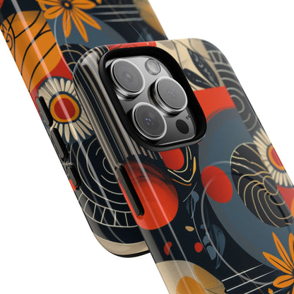 Fire Bloom Flow iPhone 16 - Tough+