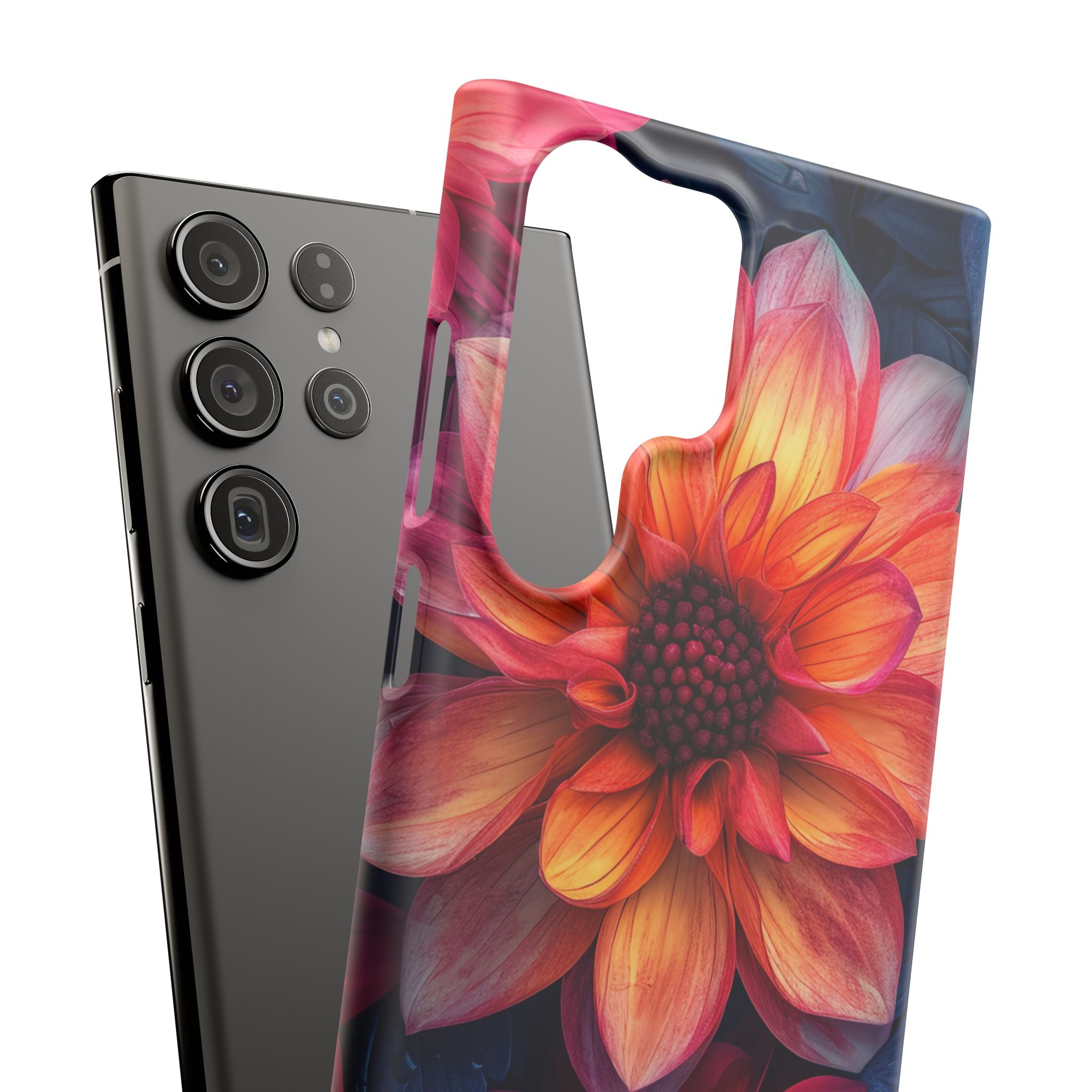 Fiery Bloom Harmony Samsung S23 - Slim Phone Case