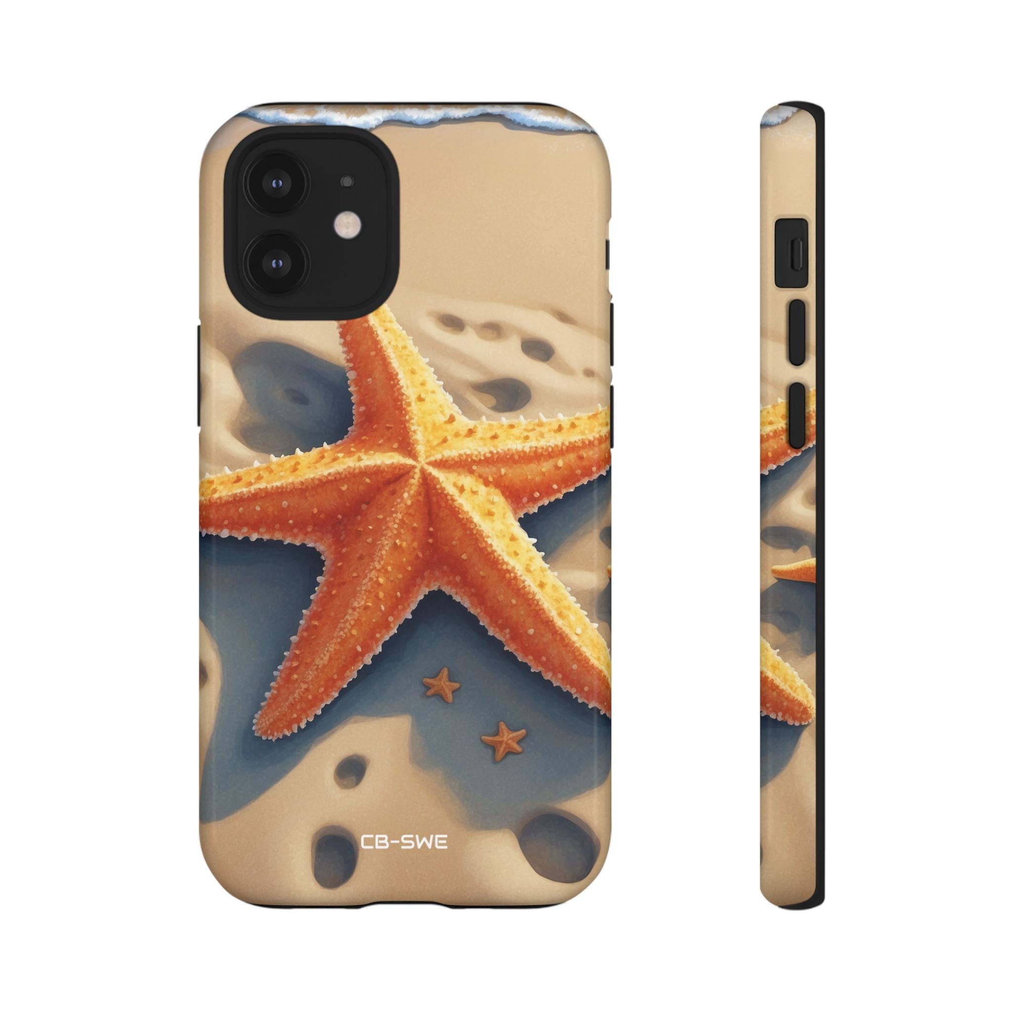 Starfish Rests On Sand - iPhone Case