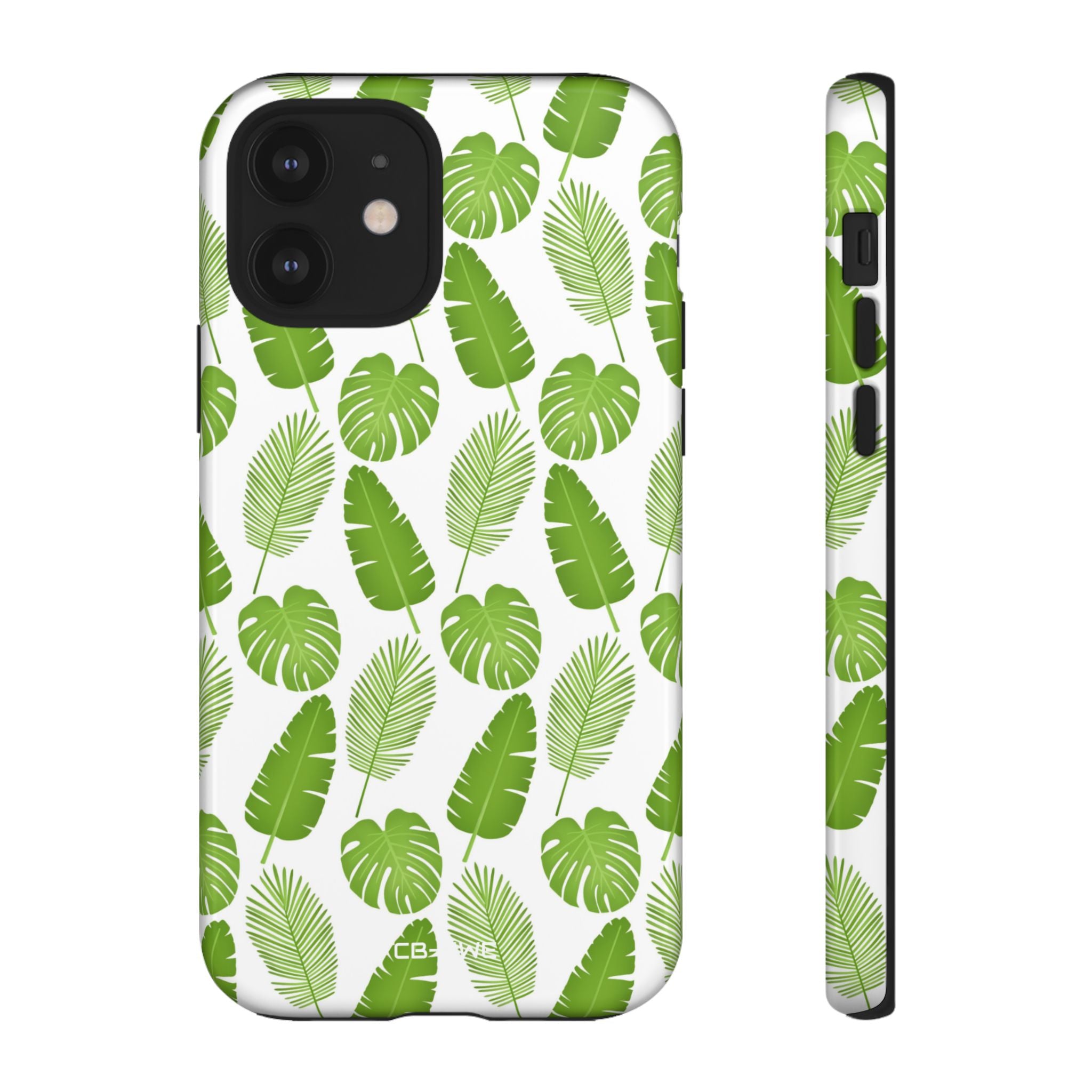 Tropical Leaf Harmony - iPhone Case