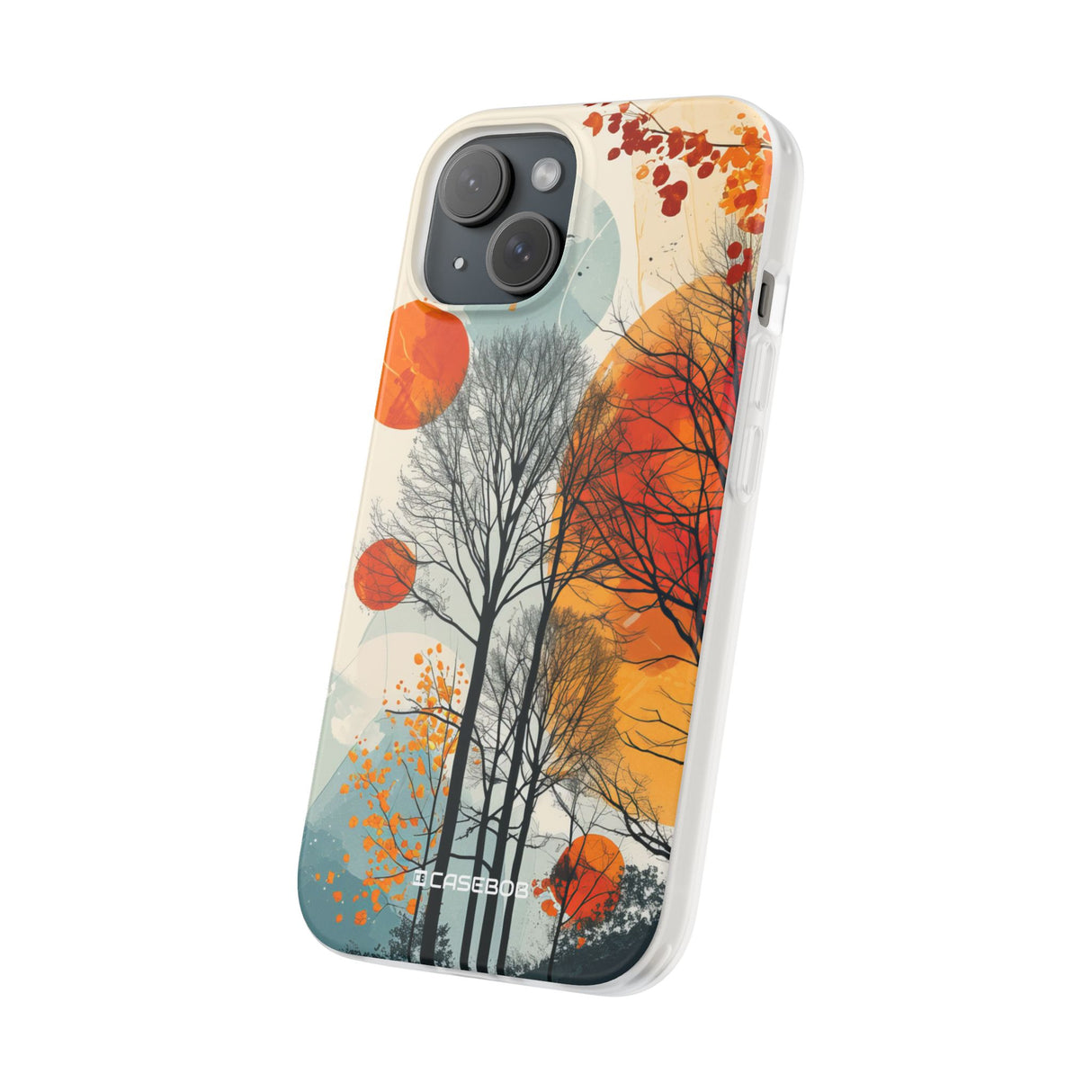 Herbstliche Ruhe | Flexible Handyhülle für iPhone