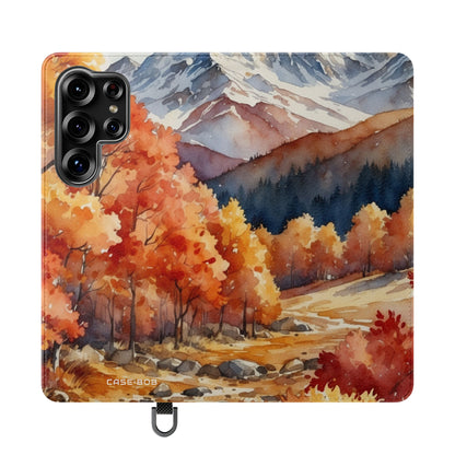 Autumn Mountain - Samsung S25 Ultra Case - Wallet