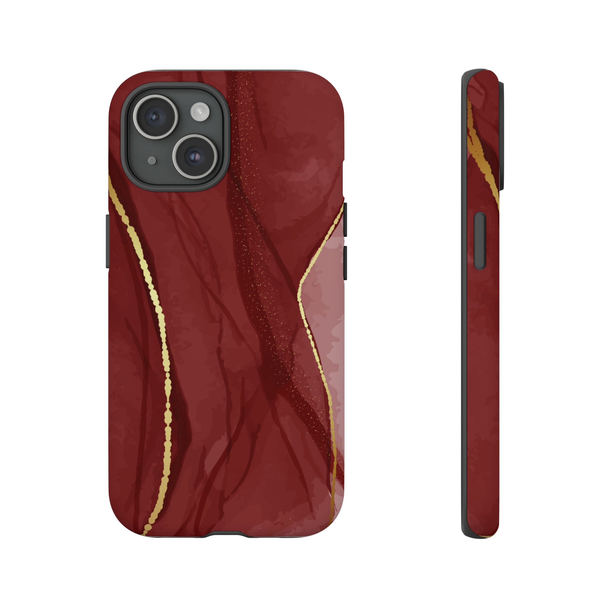 Dark Red - Protective Phone Case