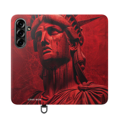 Liberty Crimson - Samsung S25 Case - Wallet