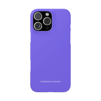 Medium Slate Blue iPhone 16 - Slim Phone Case