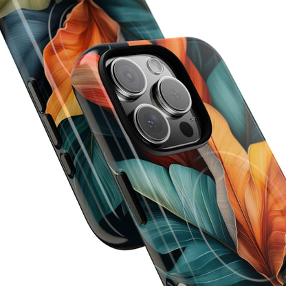 Tropical Leafburst iPhone 16 Pro Case - Tough+