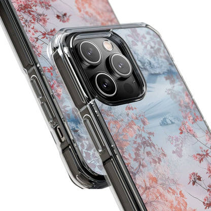 Floral Serenity Case - Clear Impact iPhone 14 Phone Case