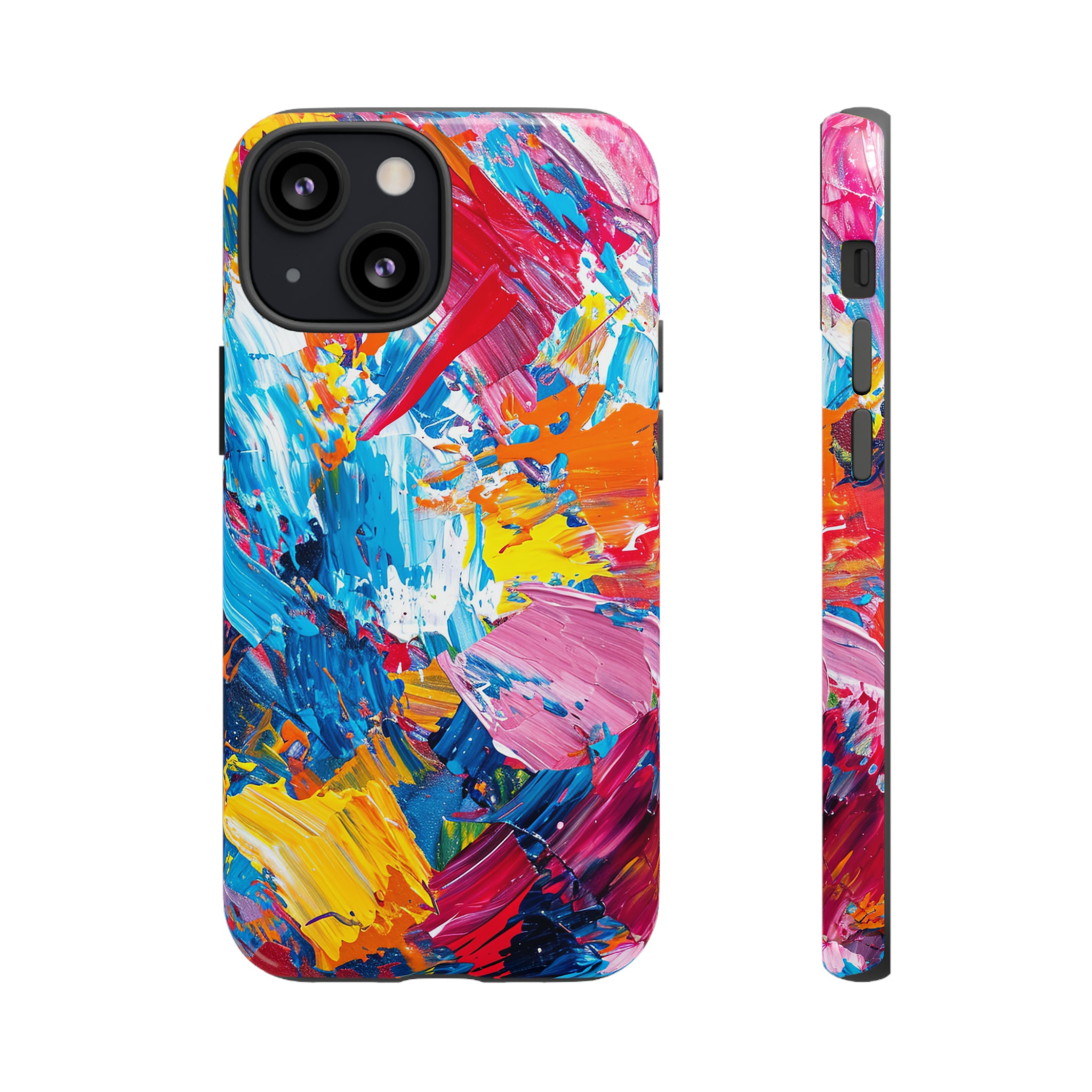 Painterly Spectrum Charm - Protective Phone Case