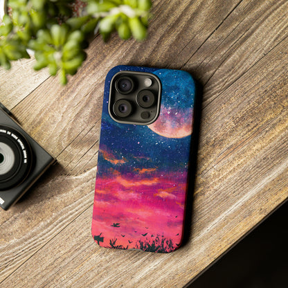 Oil painting - Big Planet - Protective Phone Case