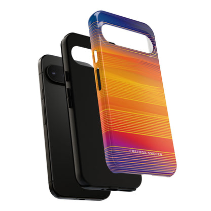 Vibrant Gradient Waves Google Pixel 9 - Tough Phone Case