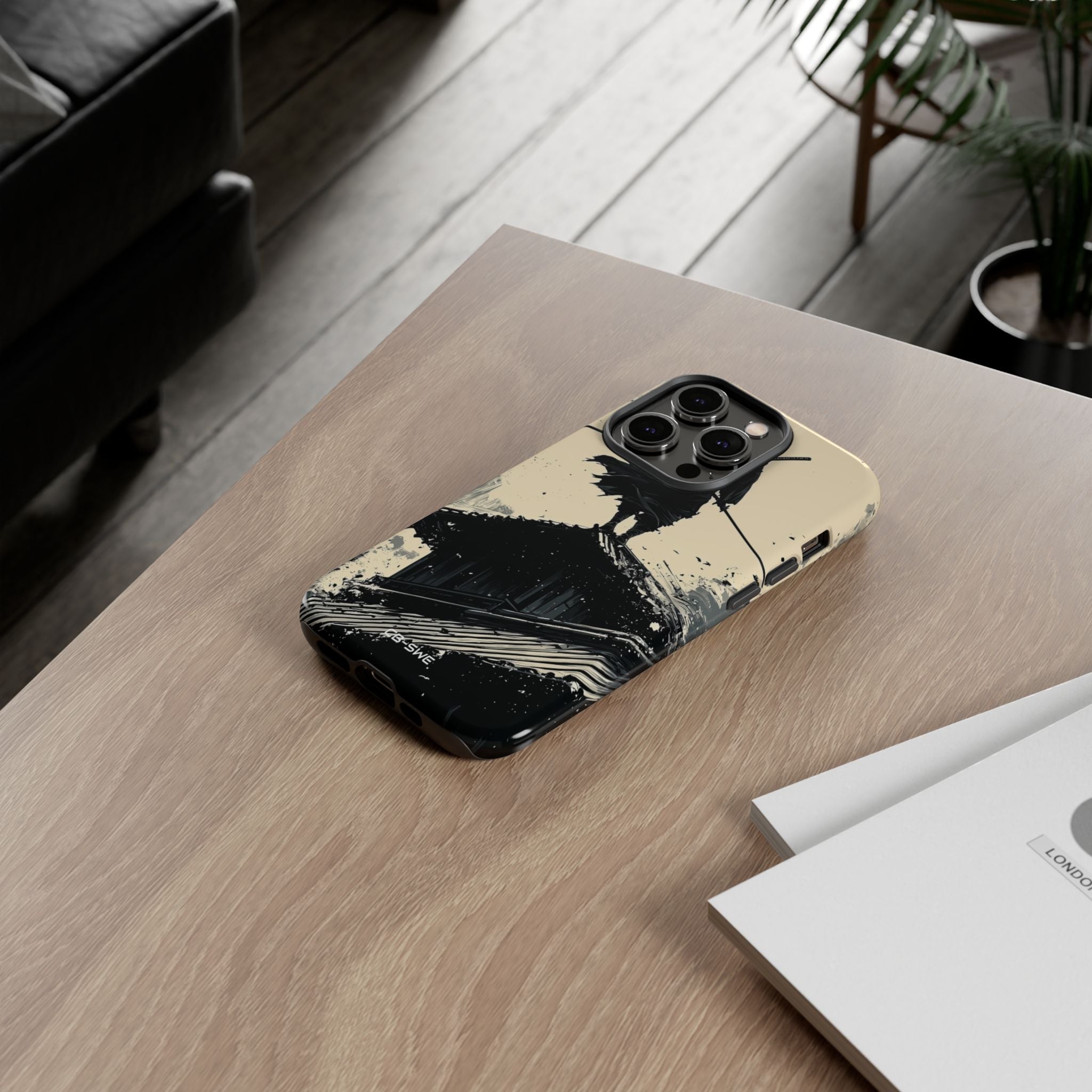 Moonlit Warrior Stands - iPhone Case
