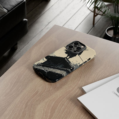 Moonlit Warrior Stands - iPhone Case