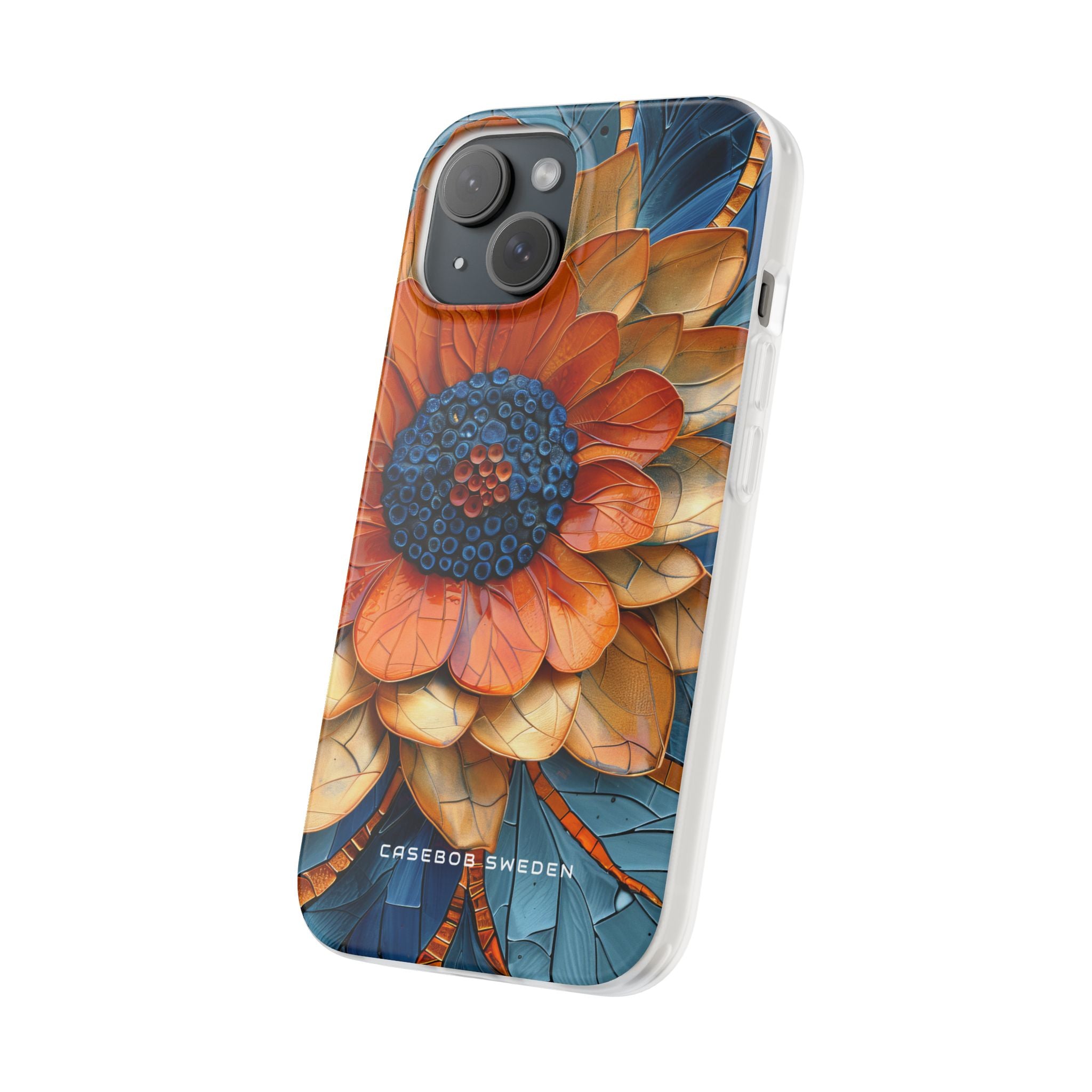 Mosaic Blossom Harmony iPhone 15 - Flexi Phone Case