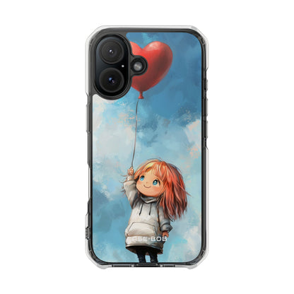 Heart Balloon Whimsy iPhone 15 Case - Impact