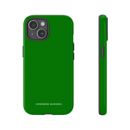 Green iPhone 15 - Tough Phone Case