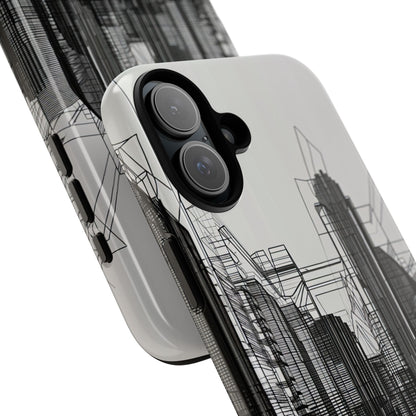 Urban Line Maze iPhone 16 - Tough