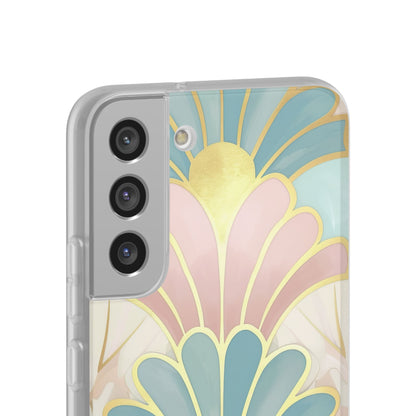 Pastel Deco Elegance - Flexi Samsung S22 Phone Case