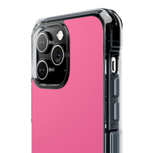 French Pink | Handyhülle für iPhone (Clear Impact Case – magnetisch)