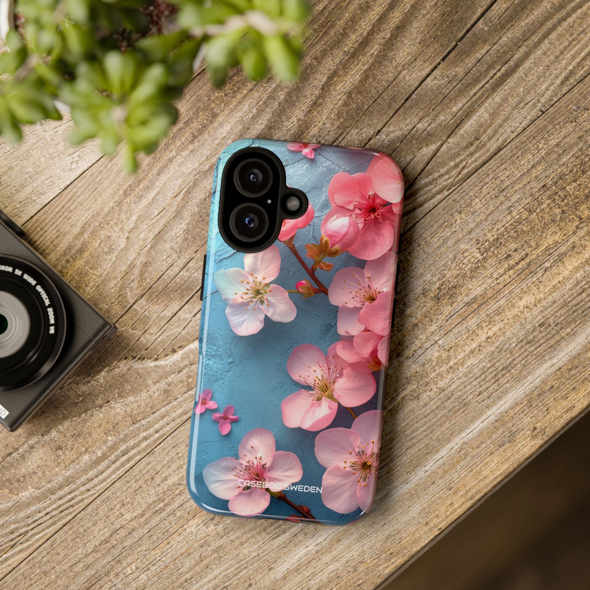 Blossom Serenity Case - Tough iPhone 16 Phone Case