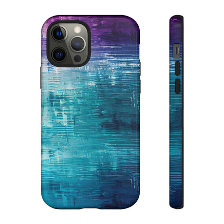 AI Fusion: Metallic Gradient - Protective Phone Case