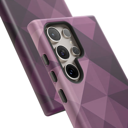 Gradient Purple Mosaic Samsung S24 - Tough Phone Case