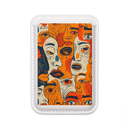 Overlapping Faces Wallet – MagSafe Ready
