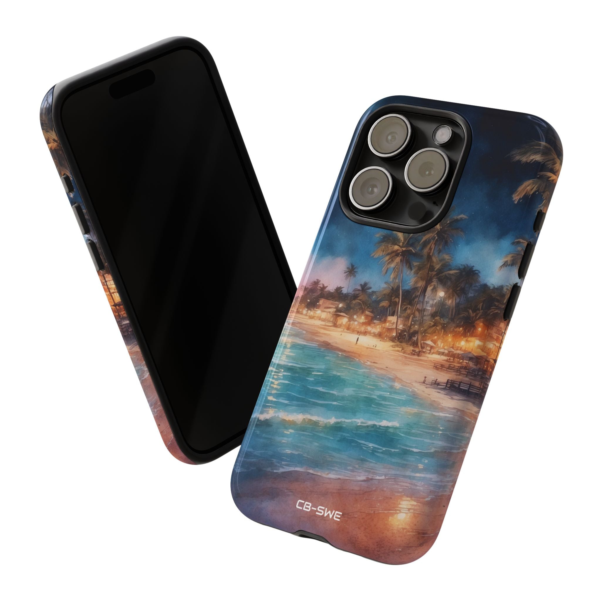 Moonlight Dances Water - iPhone Case