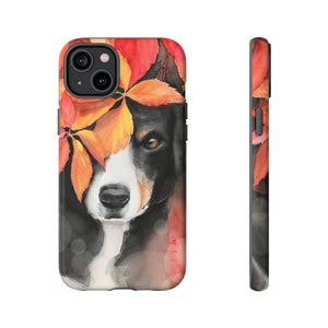 Aquarell Hund - Schutzhülle fürs Handy