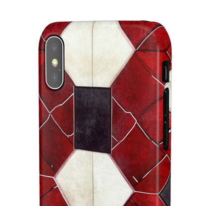 Gothic Hexagon Symmetry  iPhone X - Slim Phone Case