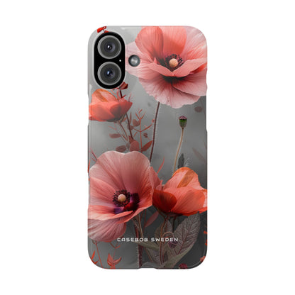 Ethereal Floral Elegance iPhone 16 - Slim Phone Case